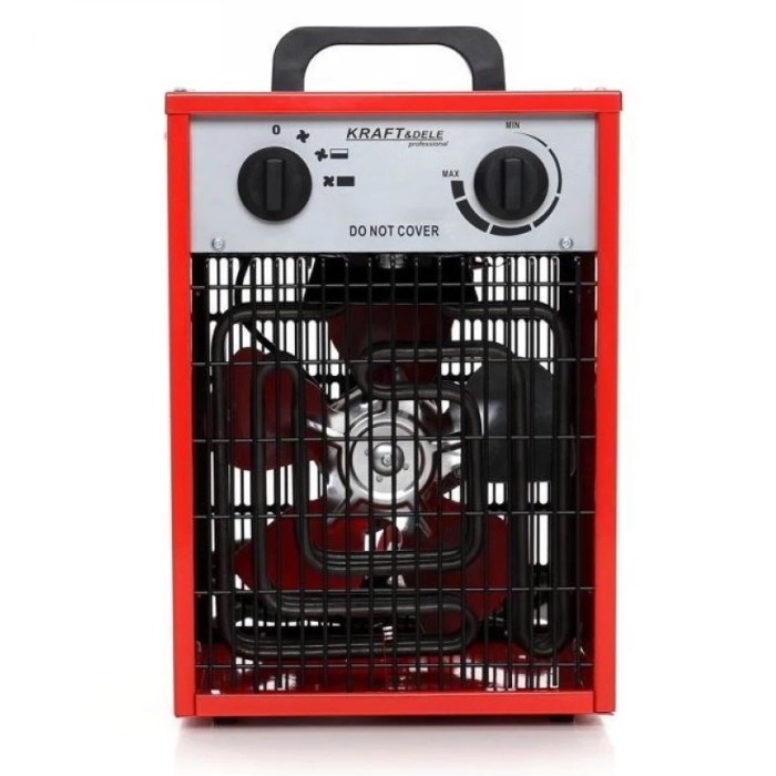 Електричний тепловентилятор Kraft&Dele KD11720 (2.5 кВт) (66780) Електричний тепловентилятор Kraft&Dele KD11720 (2.5 кВт) (66780)
