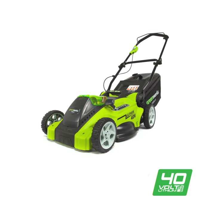 Акумуляторна газонокосарка Greenworks G40LM40 (40 В, без АКБ, 400 мм) (2500007) Акумуляторна газонокосарка Greenworks G40LM40 (40 В, без АКБ, 400 мм) (2500007)