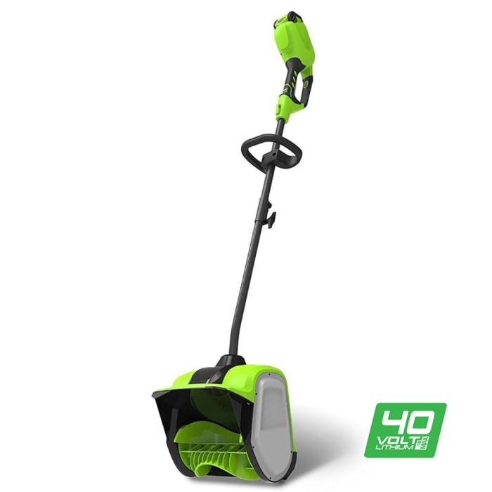 Акумуляторна снігоприбиральна лопата Greenworks GD40SS (40 В, без АКБ, 300 мм) (2600807) Акумуляторна снігоприбиральна лопата Greenworks GD40SS (40 В, без АКБ, 300 мм) (2600807)