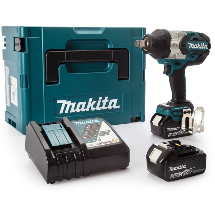 Акумуляторний гайковерт Makita DTW1001RTJ (18 В, 2х5 А*год, 1050 Н*м) Акумуляторний гайковерт Makita DTW1001RTJ (18 В, 2х5 А*год, 1050 Н*м)