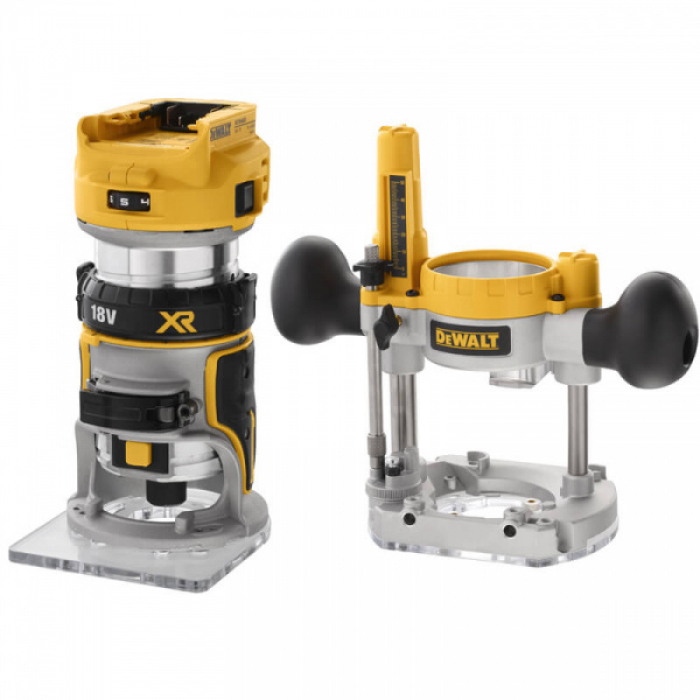 Акумуляторний кромковий фрезер DeWALT DCW604N (18 В, без АКБ) Акумуляторний кромковий фрезер DeWALT DCW604N (18 В, без АКБ)
