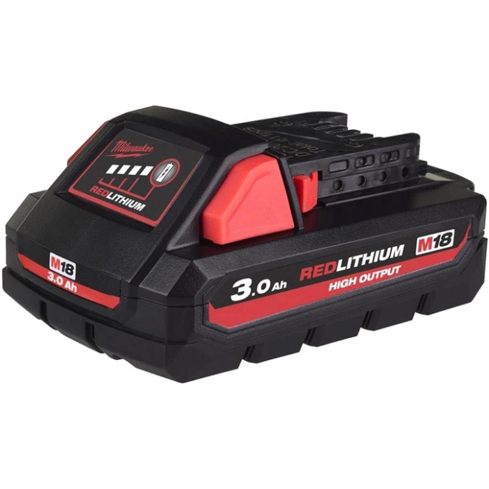 Акумулятор Milwaukee High Output M18 HB3 (Li-Ion, 18 В, 3 А*год) (4932471069) Акумулятор Milwaukee High Output M18 HB3 (Li-Ion, 18 В, 3 А*год) (4932471069)