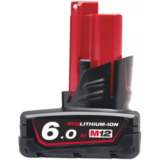 Акумулятор Milwaukee M12 B6 (Li-Ion, 12 В, 6 А*год) (4932451395)