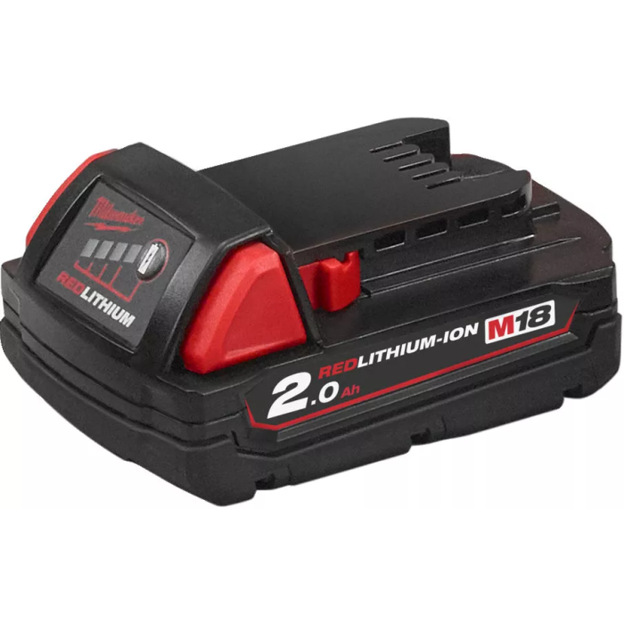 Акумулятор Milwaukee M18 B2 (Li-Ion, 18 В, 2 А*год) (4932430062) Акумулятор Milwaukee M18 B2 (Li-Ion, 18 В, 2 А*год) (4932430062)
