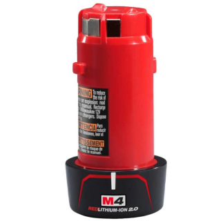 Акумулятор Milwaukee M4 B2 (Li-Ion, 4 В, 2 А*ч) (4932430098)