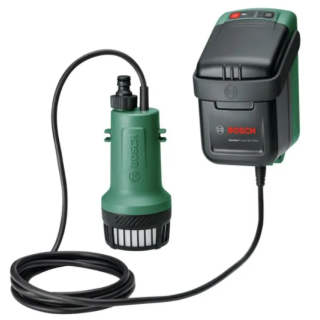 Акумуляторний насос Bosch GardenPump 18 (18 В, 2.5 А*год, 2000 л/год) (06008C4202)