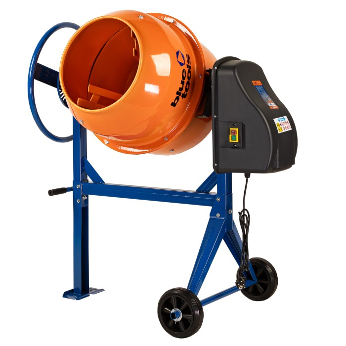 Бетономішалка BLUETOOLS BTM-160 (160 л, 0.9 кВт) (220-4023) Бетономішалка BLUETOOLS BTM-160 (160 л, 0.9 кВт) (220-4023)