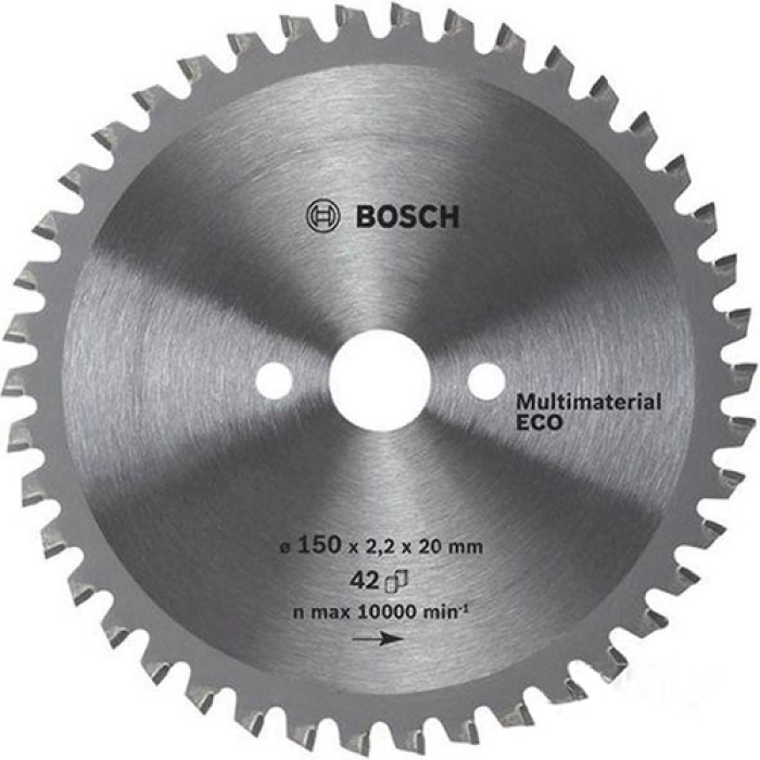 Bosch Диск пильний 150х20/16х42Т Multi Eco