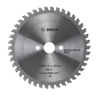 Bosch Диск пильний 250х30х80Т Multi Eco