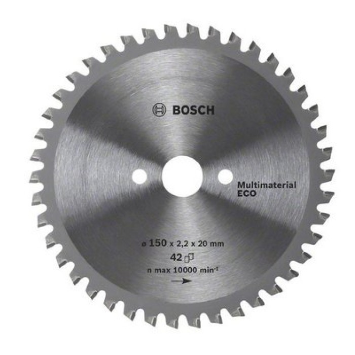 Bosch Диск пильний 250х30х80Т Multi Eco