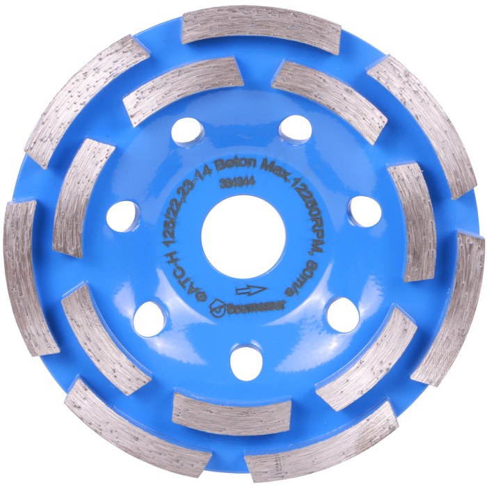 Алмазна фреза Baumesser Beton фатсія-Н (125х22.23-14) (97015007010)