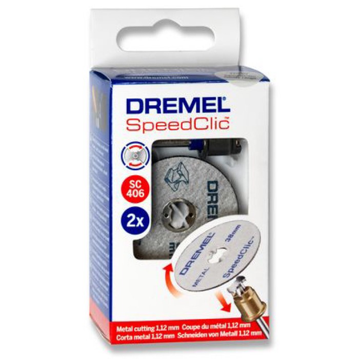 Комплект Dremel SpeedClic Starter Set (SC406) (38 мм) (2615S406JC) Комплект Dremel SpeedClic Starter Set (SC406) (38 мм) (2615S406JC)