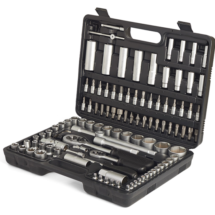 Expert Набір головок з трищітками 108 одиниць 1/4", 1/2"