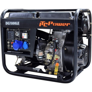 Генератор дизельний ITC Power DG7800LE (6.5 кВт, ATS) (34083)