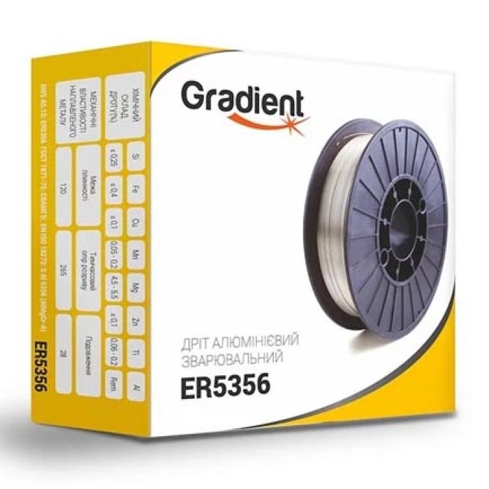 Алюминиевая проволока Gradient ER5356 (AlMg5) (0.8 мм, 0.5 кг)