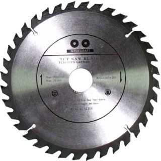 Диск пильний 205х30х36Т з напайками, Inter Craft/Сила