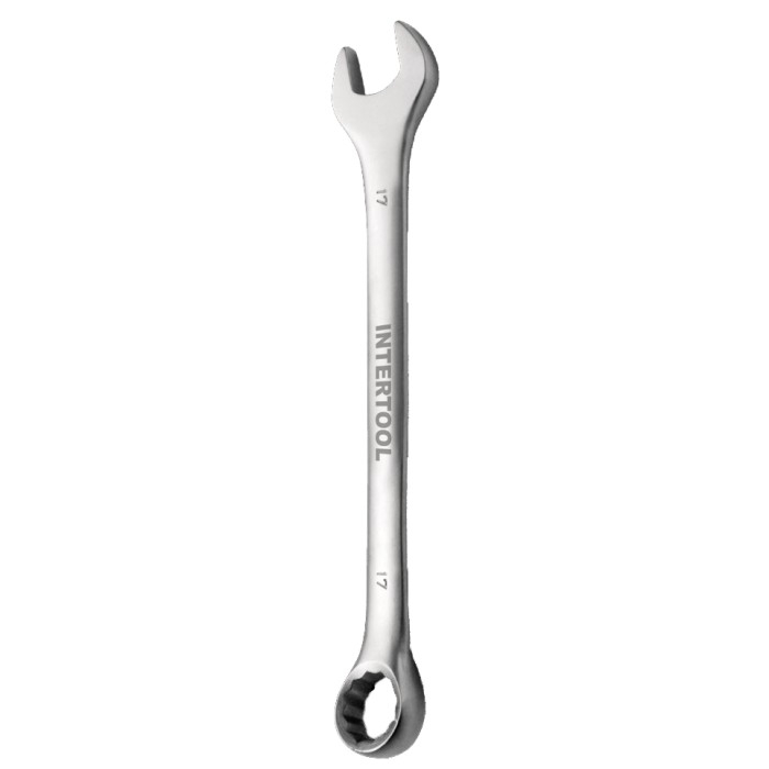 Intertool Ключ комбінований 21 мм CrV Intertool Ключ комбінований 21 мм CrV