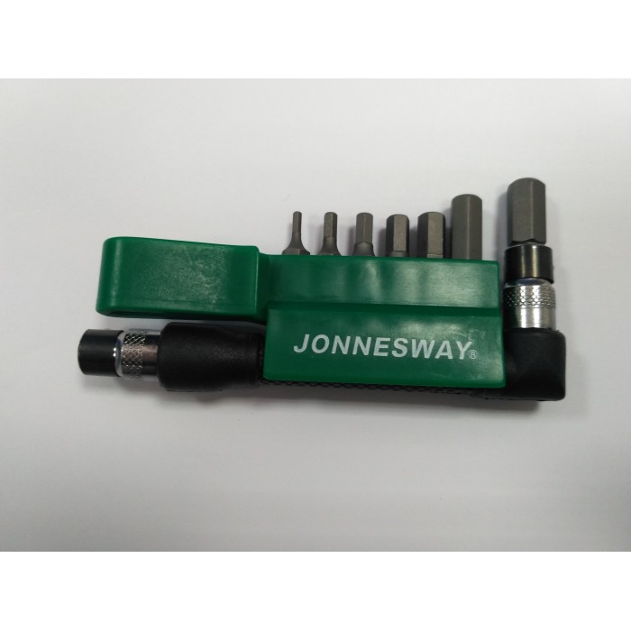 Jonnesway Комплект вставок шестигранних (2-8 мм) 1/4"DR, 8 предметів Jonnesway Комплект вставок шестигранних (2-8 мм) 1/4"DR, 8 предметів