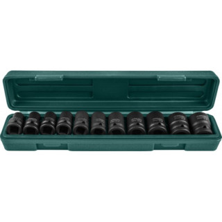 Jonnesway Набір торцевих головок ударних 1/2" DR 10-24 мм (11 пр)
