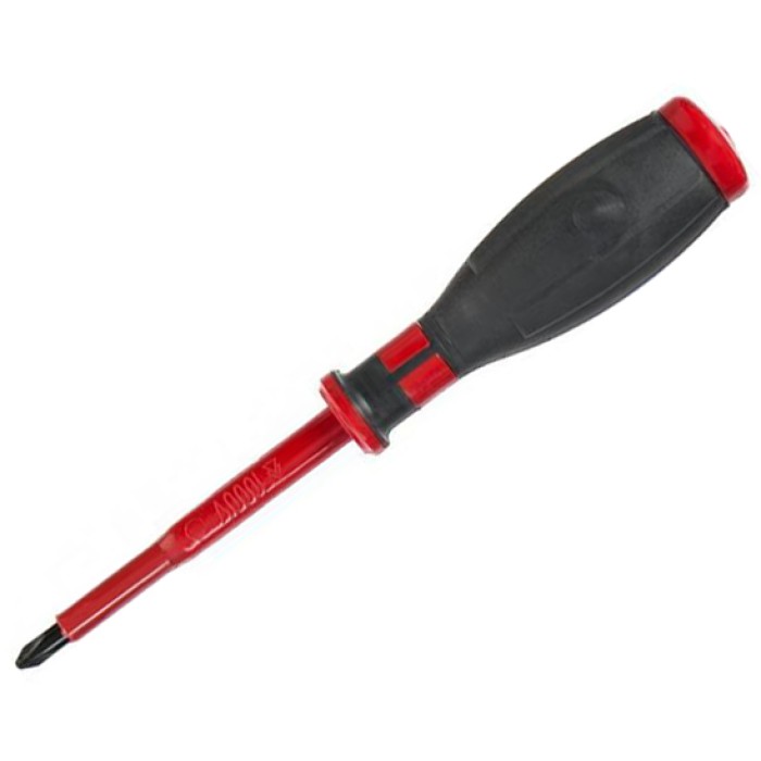 Викрутка діелектрична хрестова Juco PH 2х100 мм GN (H1070)