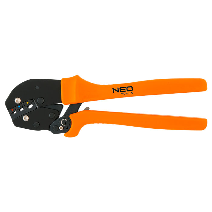 Кліщі для обтискання кабельних наконечників NEO Tools 22-10 AWG (250 мм) (01-503) Кліщі для обтискання кабельних наконечників NEO Tools 22-10 AWG (250 мм) (01-503)