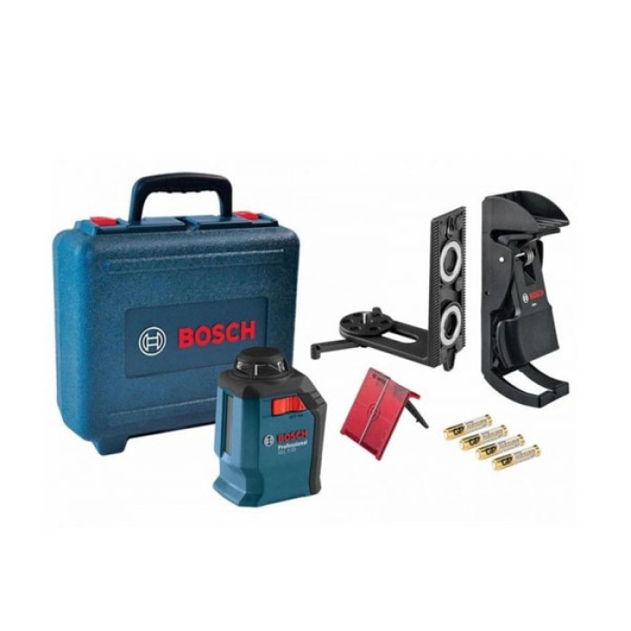 Лінійний лазерний нівелір Bosch Professional GLL 2-20 + BM3 + кейс (0601063J00) Лінійний лазерний нівелір Bosch Professional GLL 2-20 + BM3 + кейс (0601063J00)