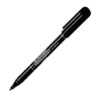 Маркер перманентний CENTROPEN (1 мм, чорний) (2846)