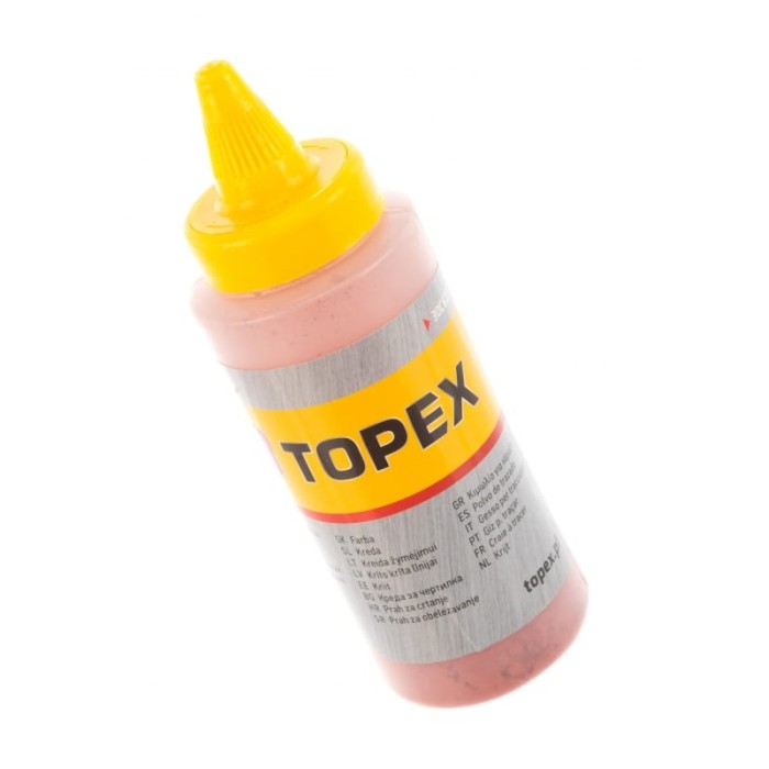Крейдяний порошок TOPEX (115 г, червоний) (30C617) Крейдяний порошок TOPEX (115 г, червоний) (30C617)