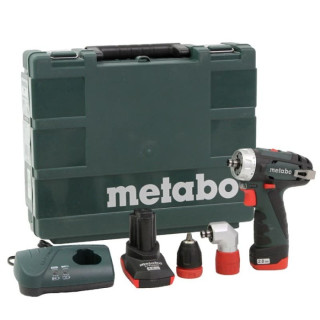Metabo Шуруповерт акумуляторний 10,8 В PowMaxx BS QuickPro