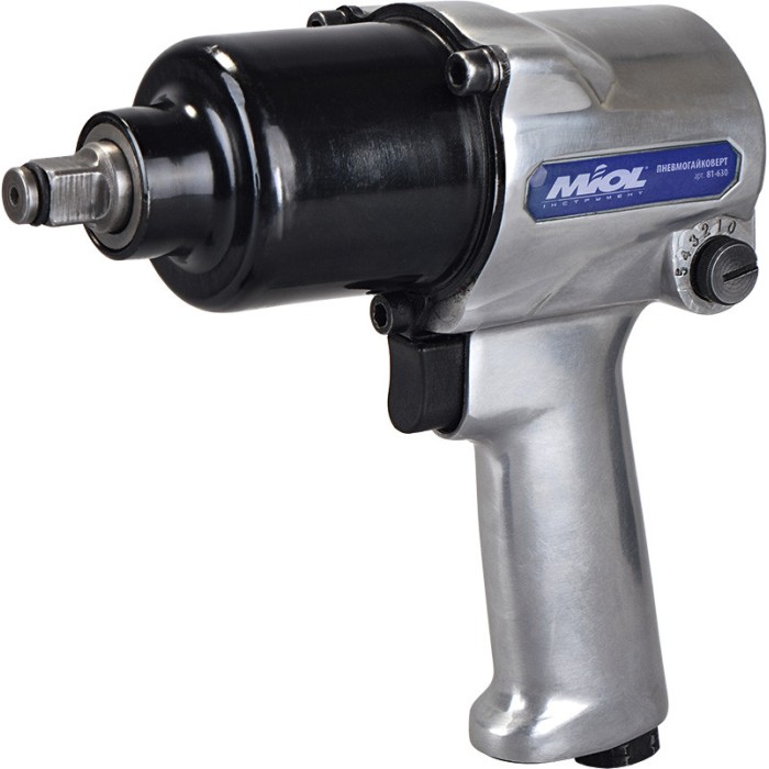 Miol Пневмогайковерт 1/2" 569 N/m 7000 об/хв Miol Пневмогайковерт 1/2" 569 N/m 7000 об/хв