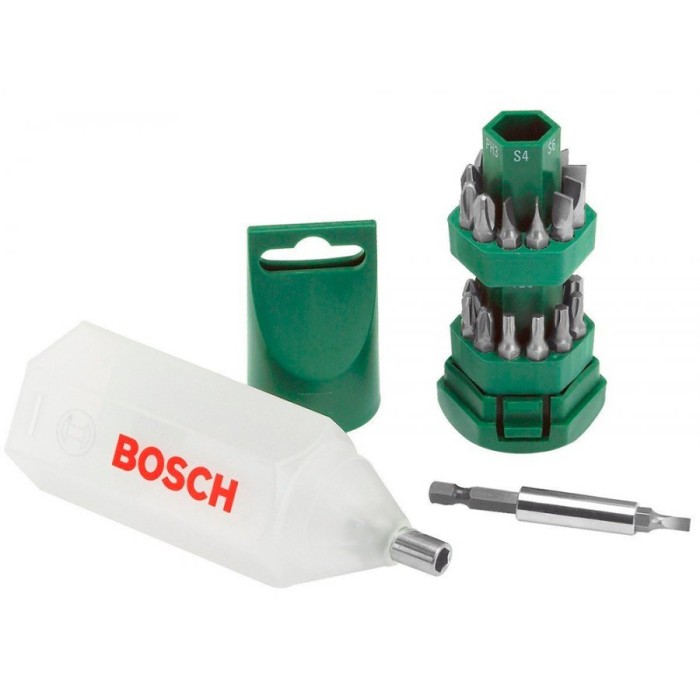 Набір біт Bosch (24 шт. + магнітний тримач) (2607019503) Набір біт Bosch (24 шт. + магнітний тримач) (2607019503)