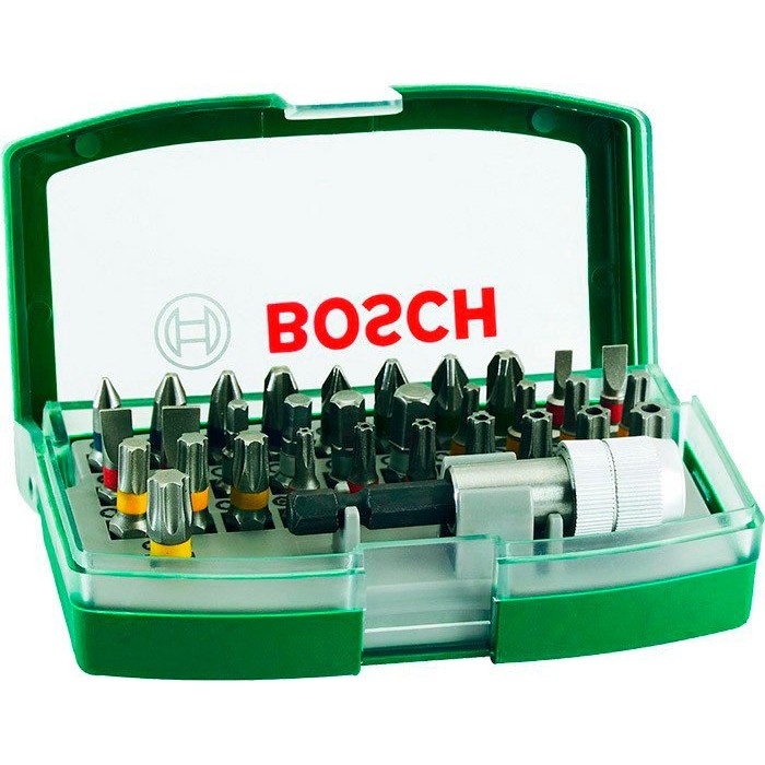Набір біт Bosch (32 шт. + магнітний тримач) (2607017063) Набір біт Bosch (32 шт. + магнітний тримач) (2607017063)