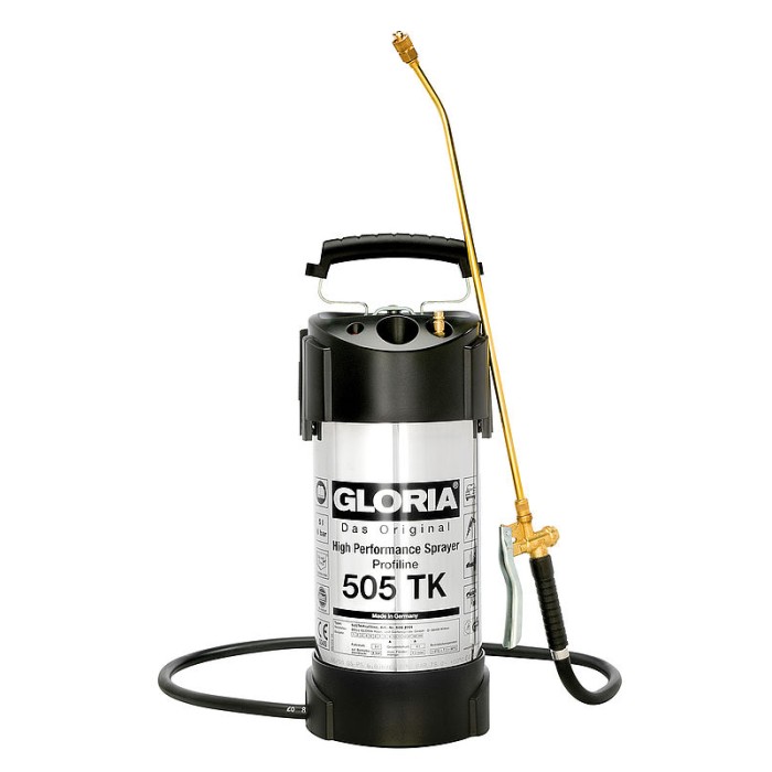 Обприскувач високого тиску Gloria 505ТК Profiline (5 л) (80991) Обприскувач високого тиску Gloria 505ТК Profiline (5 л) (80991)