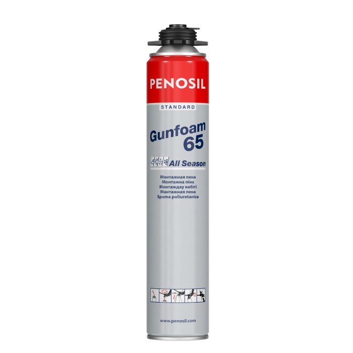 Піна монтажна Penosil Standard Gunfoam 65 All Season (830 мл) (A5230) Піна монтажна Penosil Standard Gunfoam 65 All Season (830 мл) (A5230)