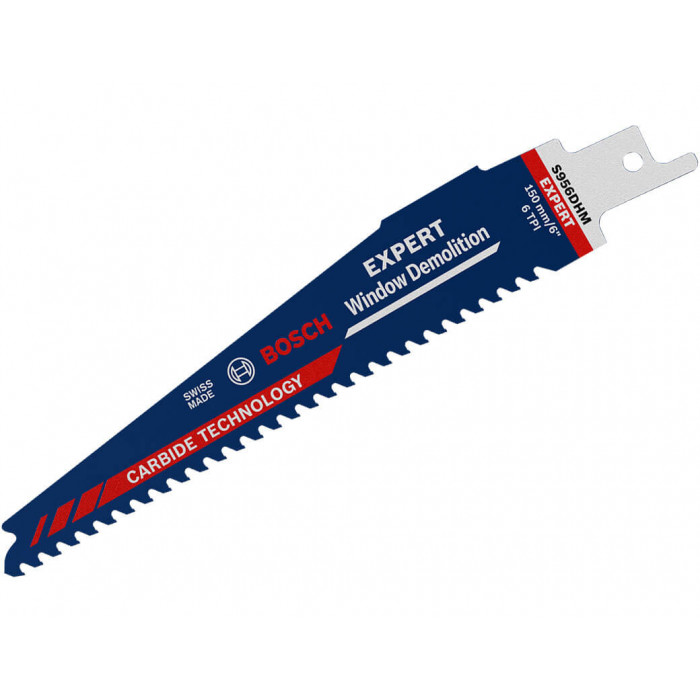 Пильне полотно по металу Bosch Expert Window Demolition S 956 DHM (150 мм, 1 шт.) (2608900385) Пильне полотно по металу Bosch Expert Window Demolition S 956 DHM (150 мм, 1 шт.) (2608900385)