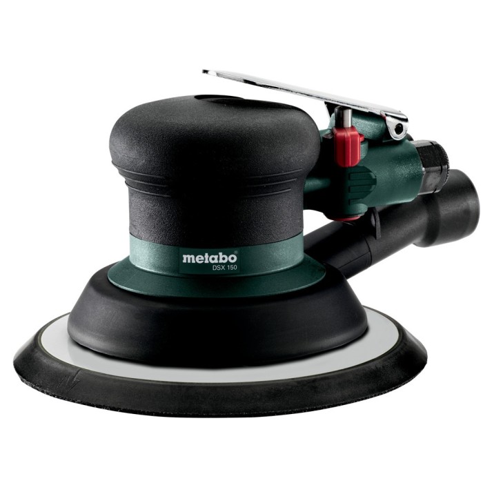 Пневматична ексцентрикова шліфмашина Metabo DSX 150 (150 мм, 550 л/хв) (601558000) Пневматична ексцентрикова шліфмашина Metabo DSX 150 (150 мм, 550 л/хв) (601558000)