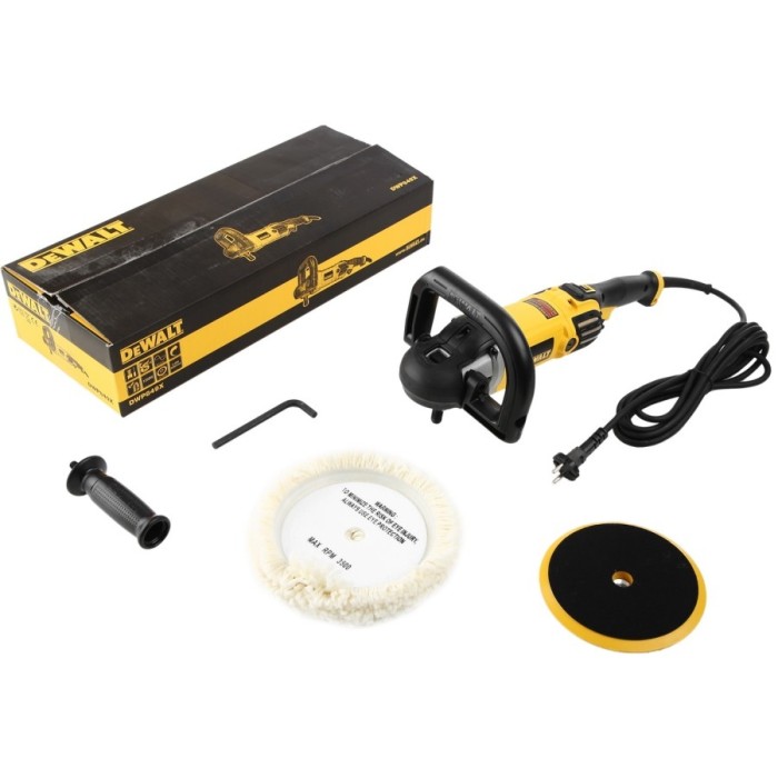 Полірувальна машина DeWALT DWP849X (1.25 кВт, 180 мм) Полірувальна машина DeWALT DWP849X (1.25 кВт, 180 мм)