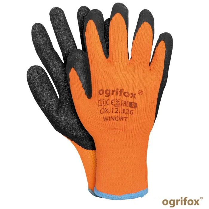 Рукавиці трикотажні з латексним покриттям OGRIFOX WINORT (10" / XL) Рукавиці трикотажні з латексним покриттям OGRIFOX WINORT (10" / XL)