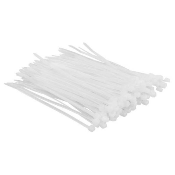 Хомути Top Tools (2.5x100 мм, 100 шт.) (44E950) Хомути Top Tools (2.5x100 мм, 100 шт.) (44E950)
