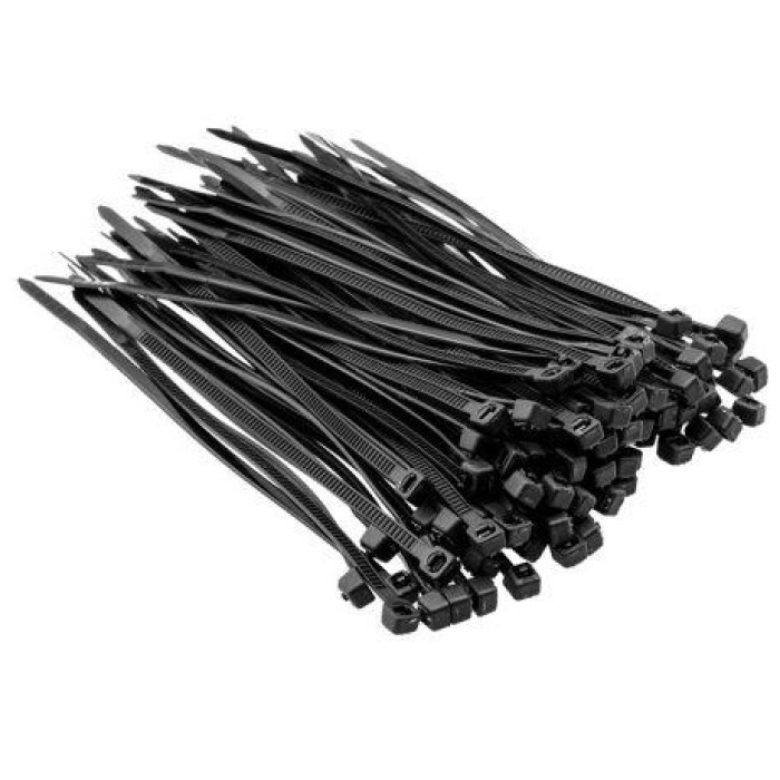 Хомути Top Tools (2.5x100 мм, 100 шт.) (44E956) Хомути Top Tools (2.5x100 мм, 100 шт.) (44E956)