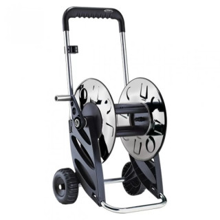 Візок для поливального шлангу Claber Airon-Inox (1/2" - 60 м, 5/8" - 50 м) (82008)