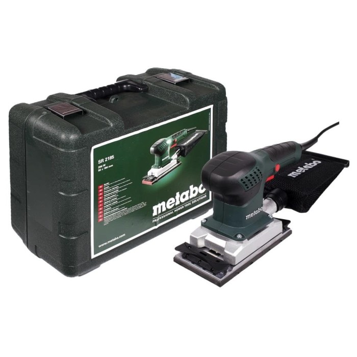 Вібраційна шліфмашина Metabo SR 2185 (0.21 кВт, 184 мм) (600441500) Вібраційна шліфмашина Metabo SR 2185 (0.21 кВт, 184 мм) (600441500)