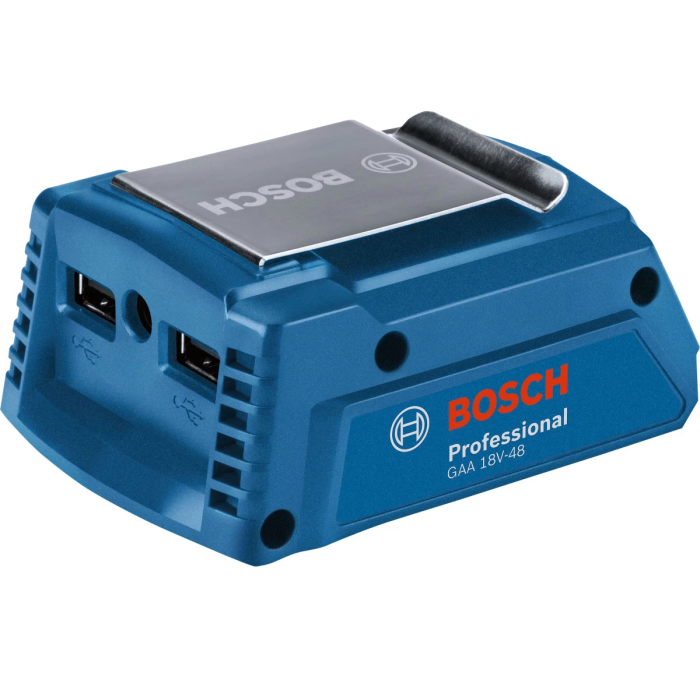 USB-адаптер Bosch Professional GAA 18V-48 (18 В, 2.4 А) (06188000L6) USB-адаптер Bosch Professional GAA 18V-48 (18 В, 2.4 А) (06188000L6)